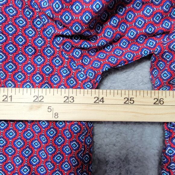 Roper‎ Wear The West Men's Western Shirt Size Large Pearl Snap Blue Red Cowboy - Picture 4 of 6